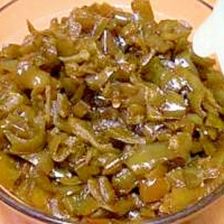 これからの常備菜 「ピーマンの佃煮」 ♪♪